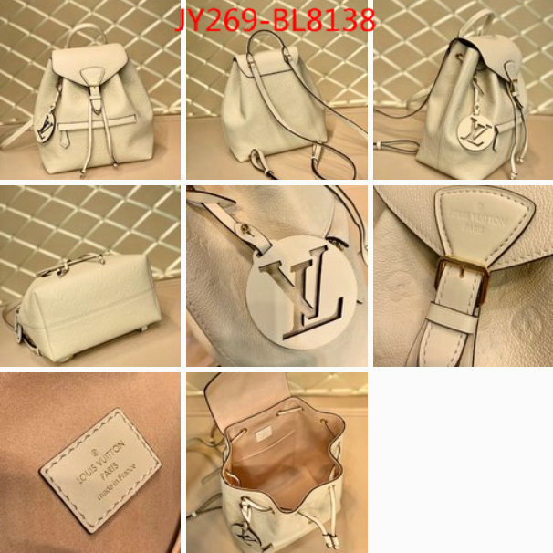 LV Bags(TOP)-Backpack-,ID: BL8138,$: 269USD