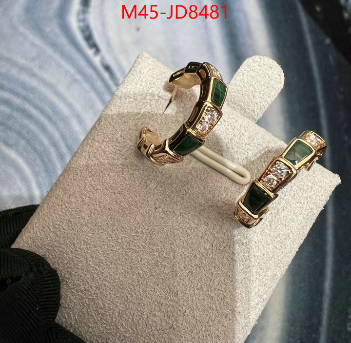 Jewelry-Bvlgari,the best designer , ID: JD8481,$: 45USD