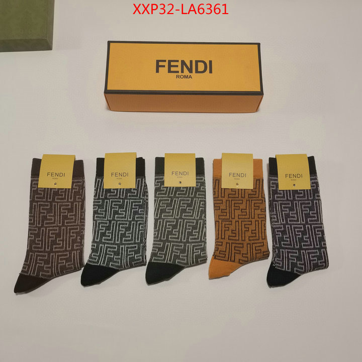 Sock-Fendi,designer fashion replica , ID: LA6361,$: 32USD