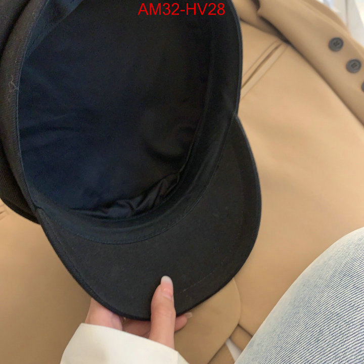 Cap (Hat)-Dior,shop cheap high quality 1:1 replica , ID: HV28,$: 32USD