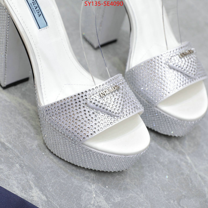 Women Shoes-Prada,mirror quality , ID: SE4090,$: 135USD