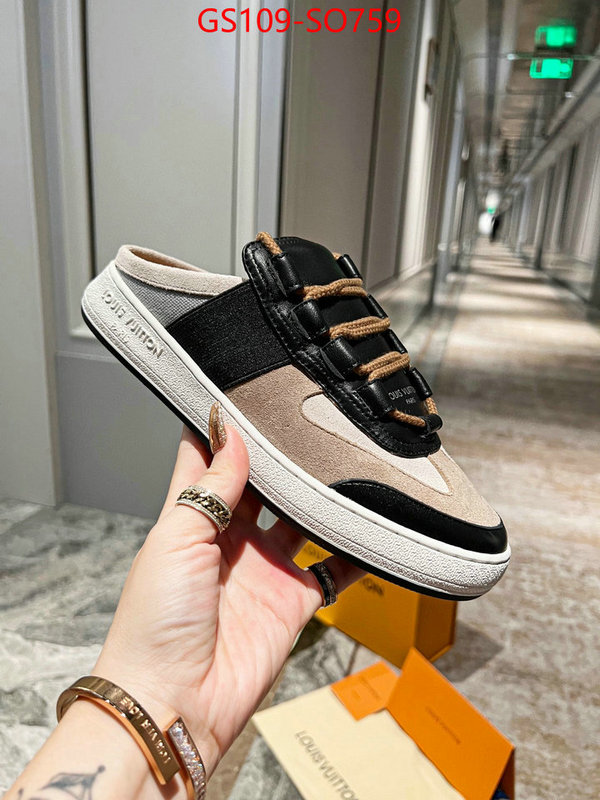 Women Shoes-LV,store , ID: SO759,$: 109USD