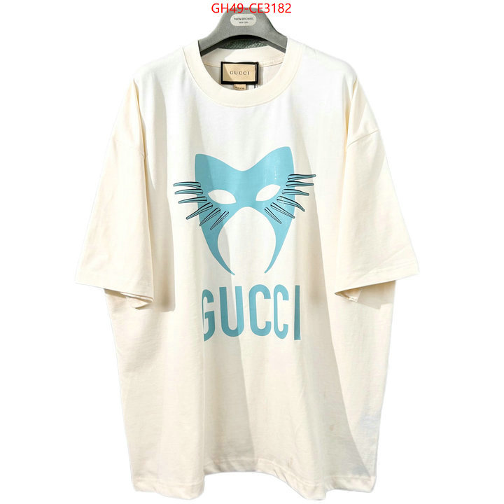 Clothing-Gucci,good quality replica , ID: CE3182,$: 49USD