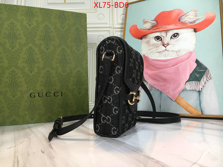 Gucci Bags(4A)-Horsebit-,replica 1:1 ,ID: BD6,$: 75USD