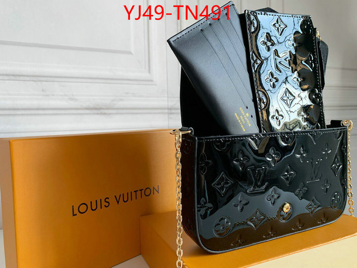 LV Bags(4A)-Wallet,ID: TN491,$: 49USD