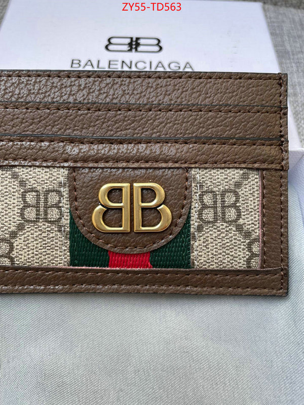 Balenciaga Bags(4A)-Wallet,replica for cheap ,ID: TD563,$: 55USD