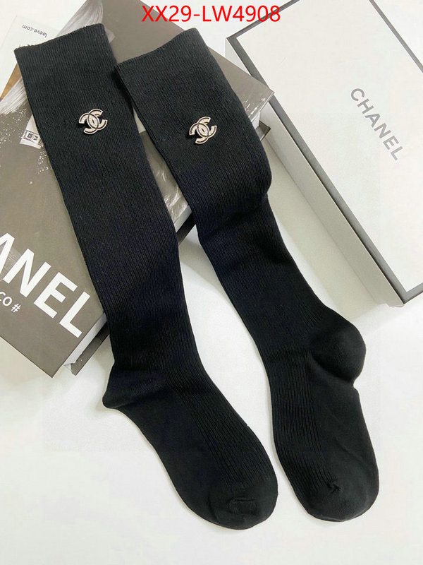 Sock-Chanel,2023 replica wholesale cheap sales online , ID: LW4908,$: 29USD