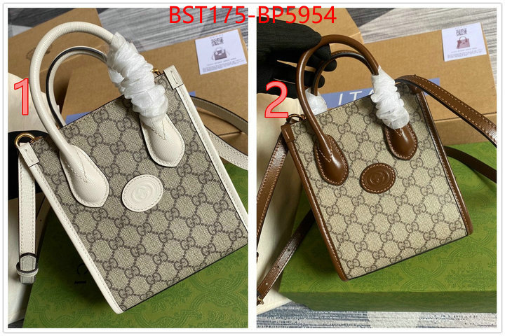 Gucci Bags(TOP)-Diagonal-,ID: BP5954,$: 175USD