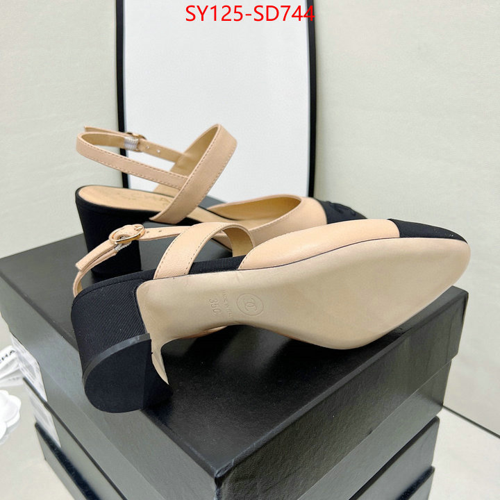 Women Shoes-Chanel,best replica quality , ID: SD744,$: 125USD