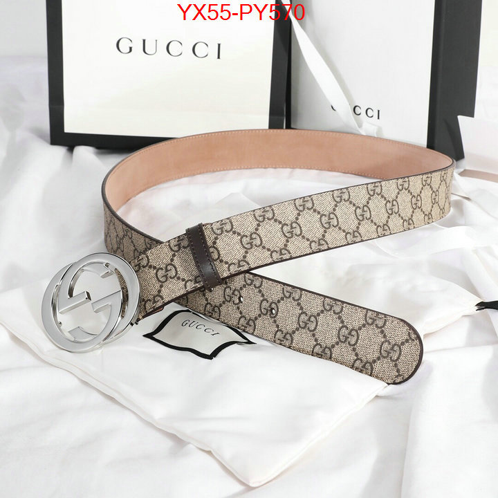 Belts-Gucci,best quality replica , ID: PY570,$:55USD