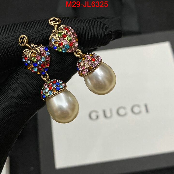 Jewelry-Gucci, ID: JL6325 ,high quality aaaaa replica,$: 29USD