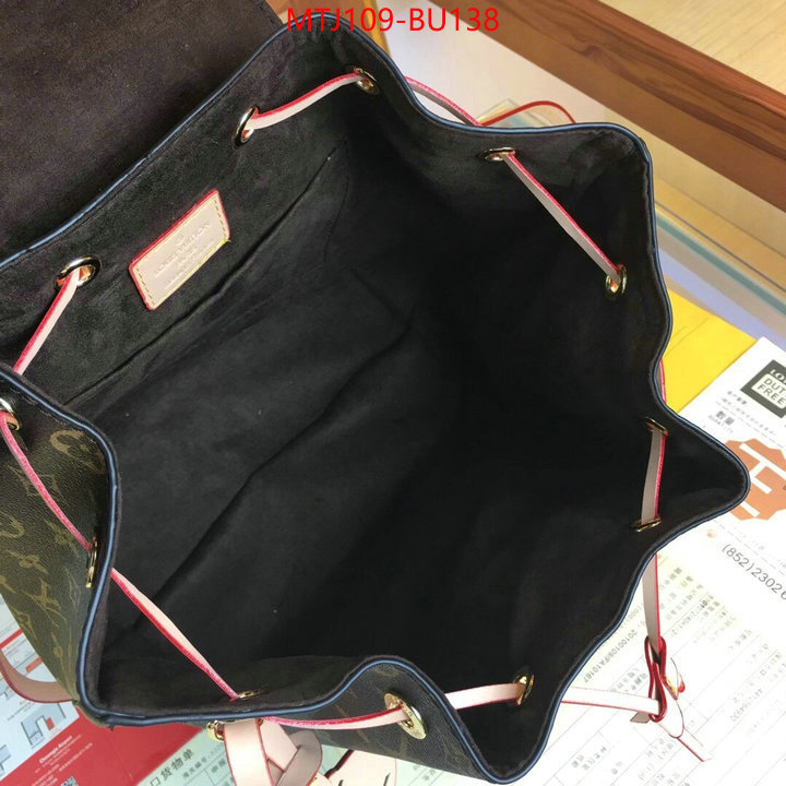 LV Bags(4A)-Backpack-,what is a counter quality ,ID: BU138,$: 109USD