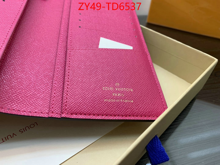 LV Bags(4A)-Wallet,best aaaaa ,ID: TD6537,$: 49USD