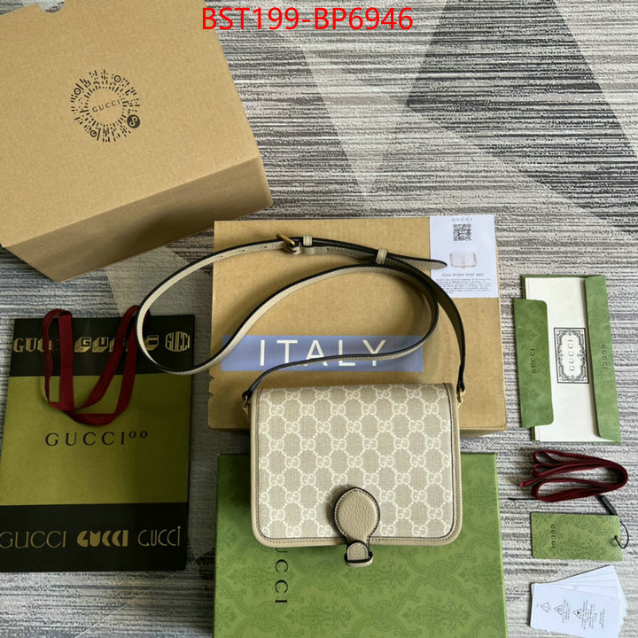 Gucci Bags(TOP)-Diagonal-,wholesale replica ,ID: BP6946,$: 199USD