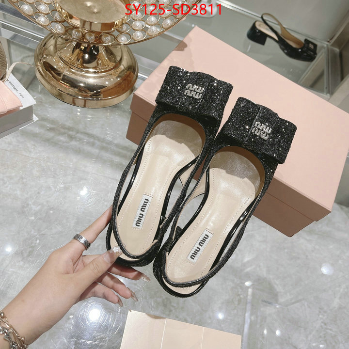 Women Shoes-Miu Miu,best wholesale replica , ID: SD3811,$: 125USD