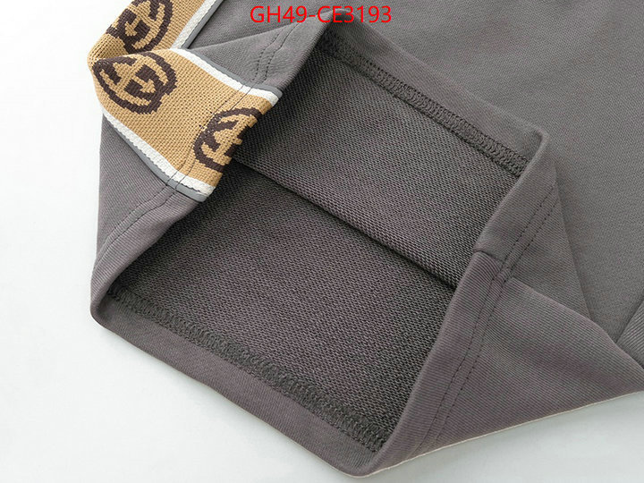 Clothing-Gucci,designer 7 star replica , ID: CE3193,$: 49USD