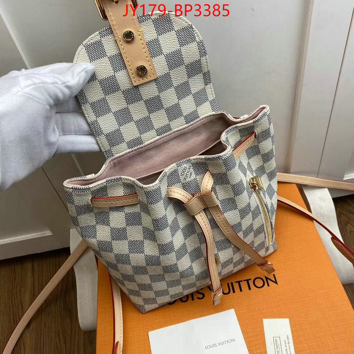 LV Bags(TOP)-Backpack-,ID: BP3385,$: 179USD