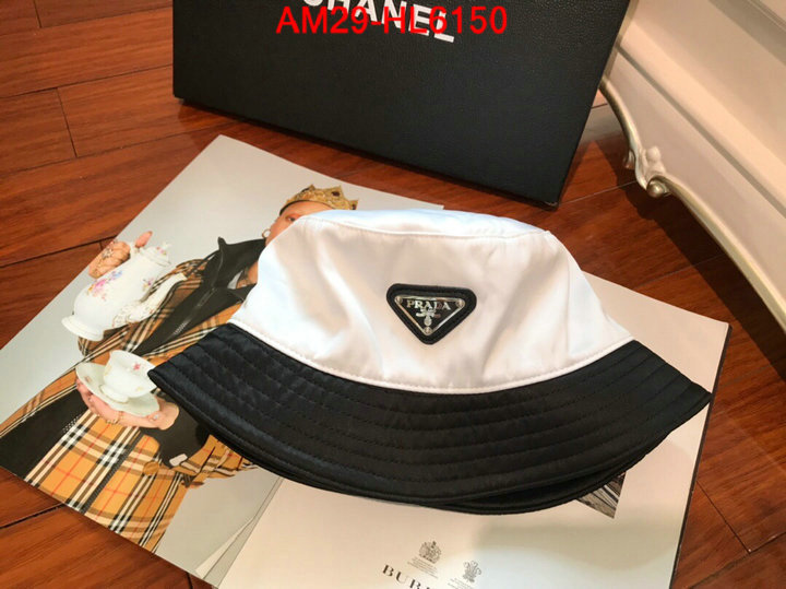 Cap (Hat)-Prada,high quality 1:1 replica , ID: HL6150,$: 29USD