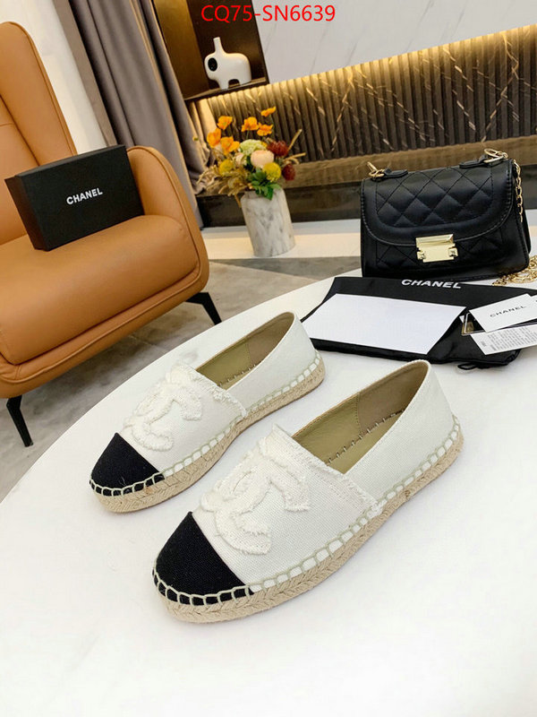 Women Shoes-Chanel,shop designer replica , ID: SN6639,$: 75USD