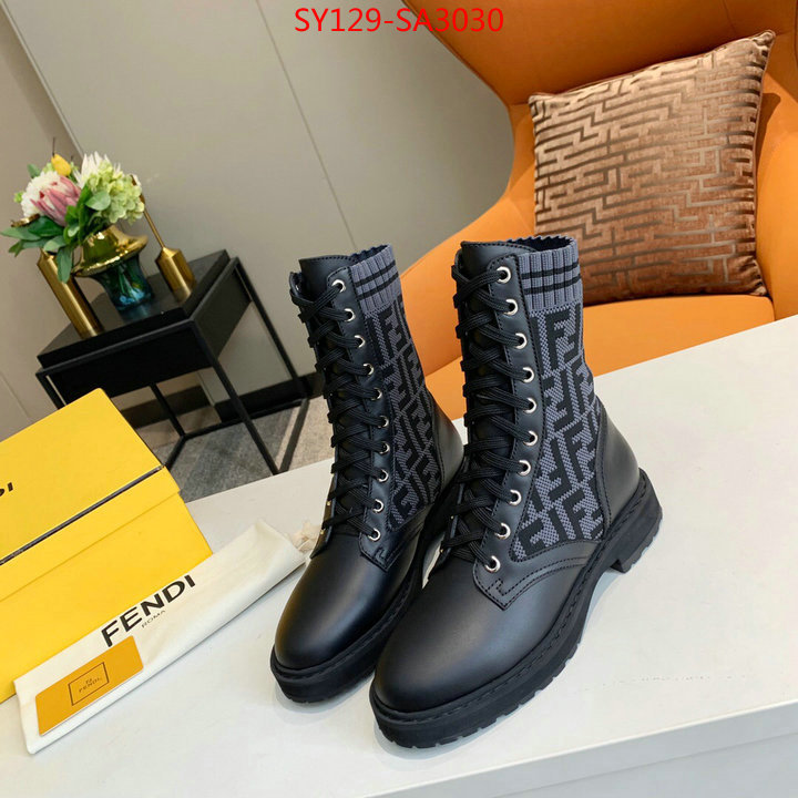 Women Shoes-Fendi,best replica quality , ID:SA3030,$: 129USD