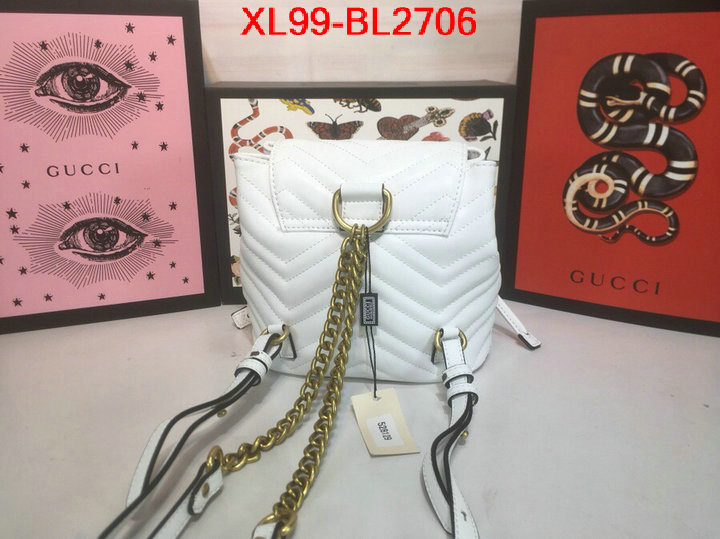 Gucci Bags(4A)-Backpack-,exclusive cheap ,ID: BL2706,$: 99USD