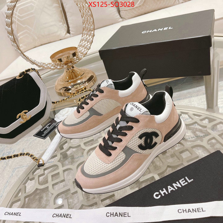 Women Shoes-Chanel,2023 replica wholesale cheap sales online , ID: SO3028,$: 125USD