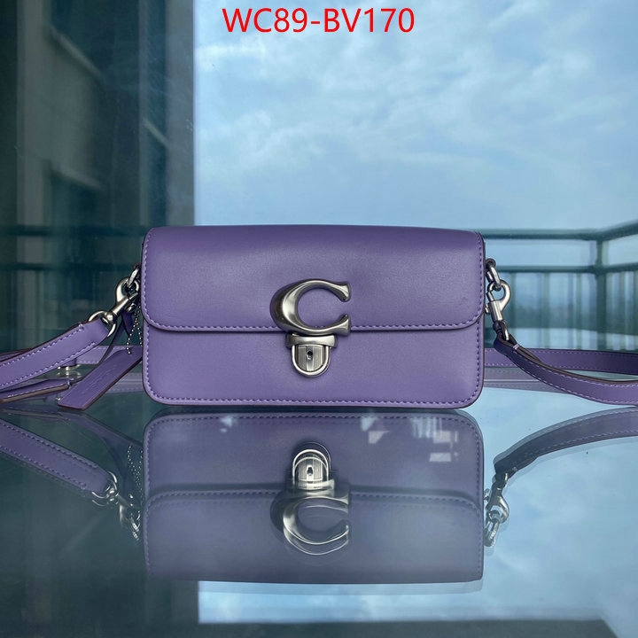 Coach Bags(4A)-Handbag-,2023 replica ,ID: BV170,$: 89USD