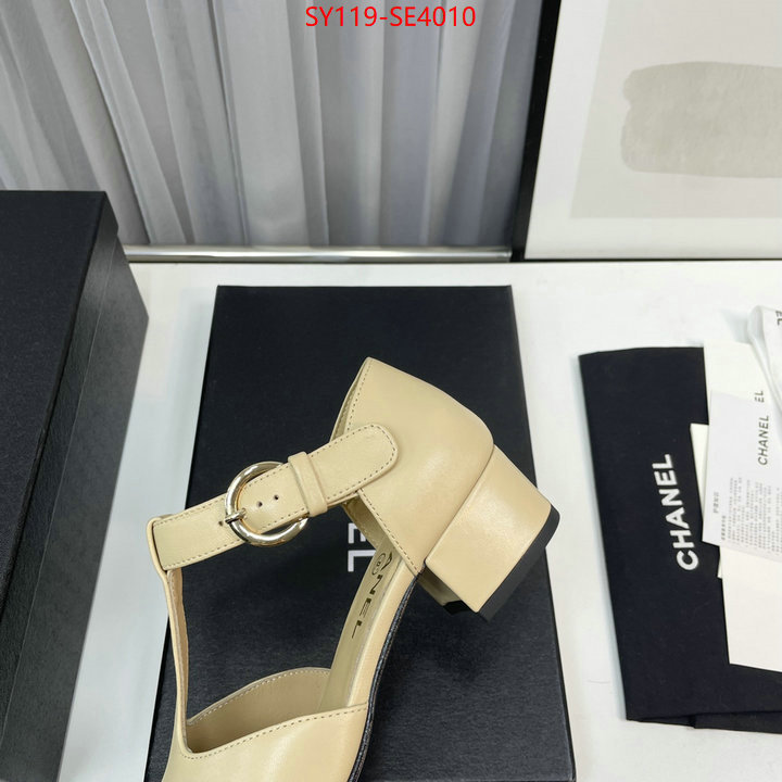 Women Shoes-Chanel,shop cheap high quality 1:1 replica , ID: SE4010,$: 119USD