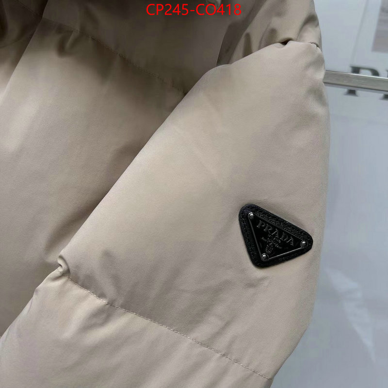 Down jacket Women-Prada,same as original , ID: CO418,$: 245USD