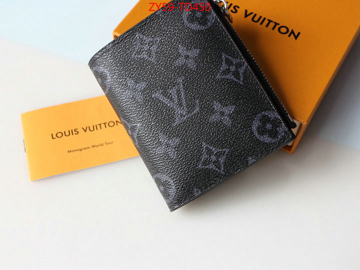 LV Bags(4A)-Wallet,ID: TD450,$: 59USD