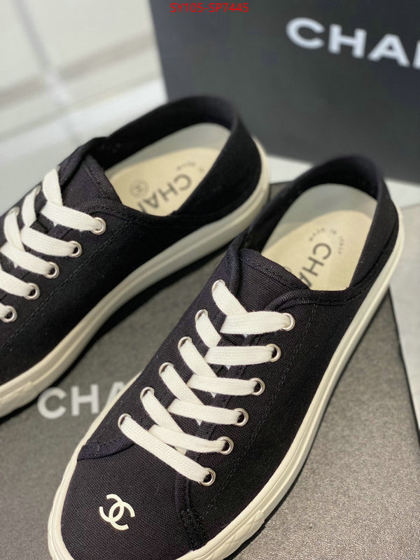 Women Shoes-Chanel,where can i buy the best 1:1 original , ID: SP7445,$: 105USD