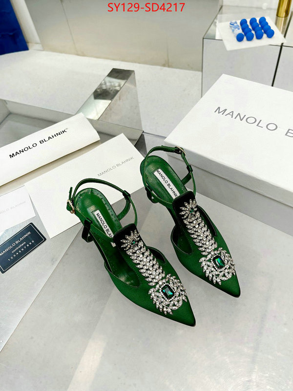 Women Shoes-Manolo Blahnik,where should i buy replica ,perfect quality designer replica , ID: SD4217,$: 129USD