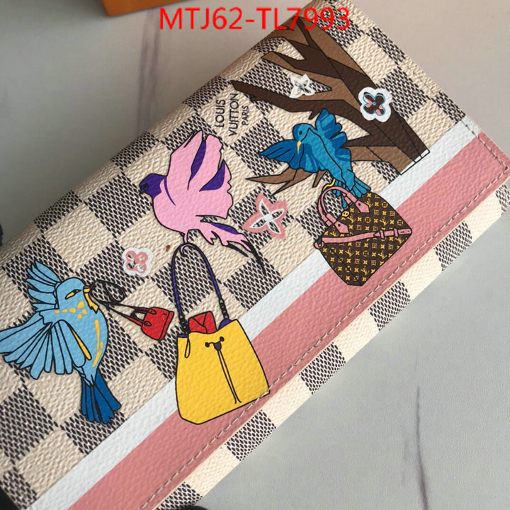 LV Bags(4A)-Wallet,ID: TL7993,$: 62USD