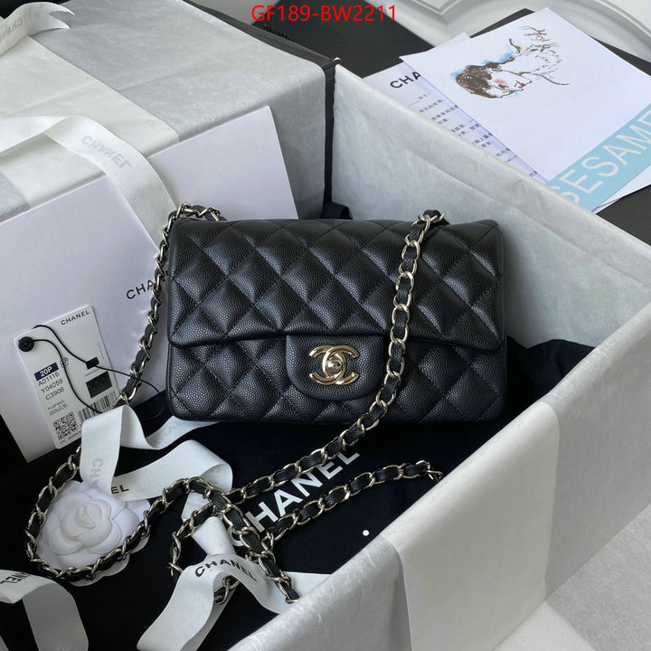 Chanel Bags(TOP)-Diagonal-,ID: BW2211,$: 189USD