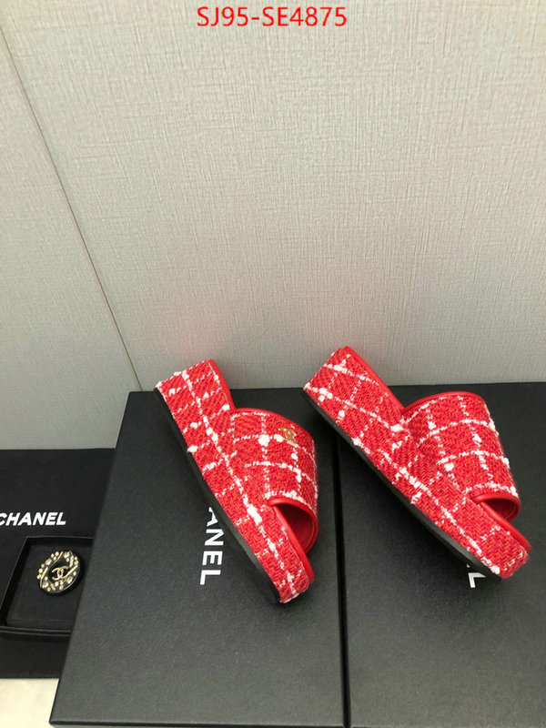 Women Shoes-Chanel,replica us , ID: SE4875,$: 95USD