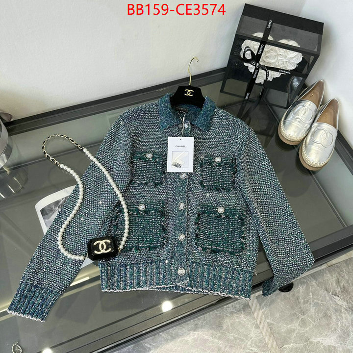 Clothing-Chanel,replica aaaaa+ designer , ID: CE3574,$: 159USD