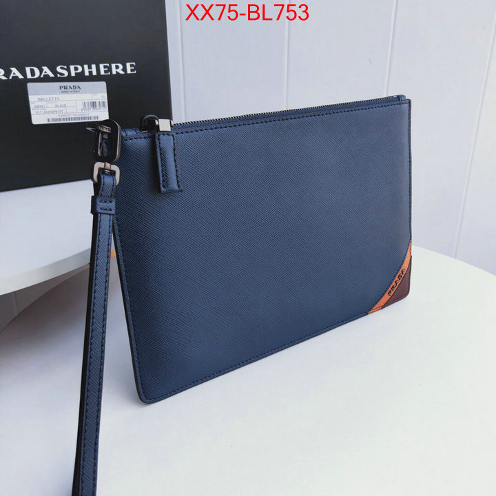 Prada Bags(TOP)-Clutch-,ID: BL753,$:75USD