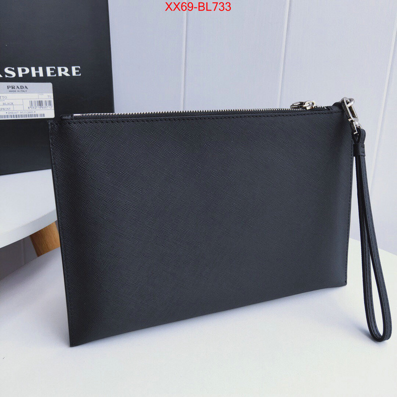 Prada Bags(TOP)-Clutch-,ID: BL733,$:69USD