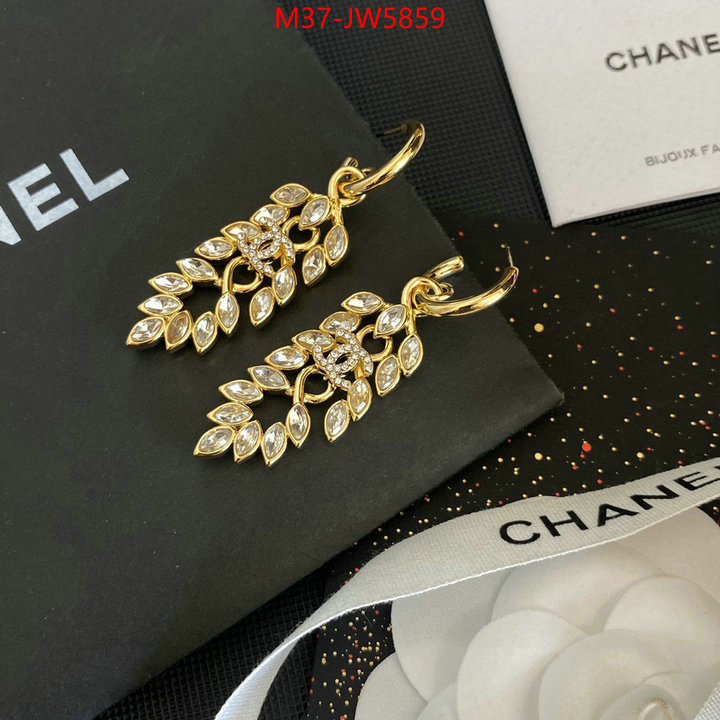 Jewelry-Chanel,online store , ID: JW5859,$: 37USD