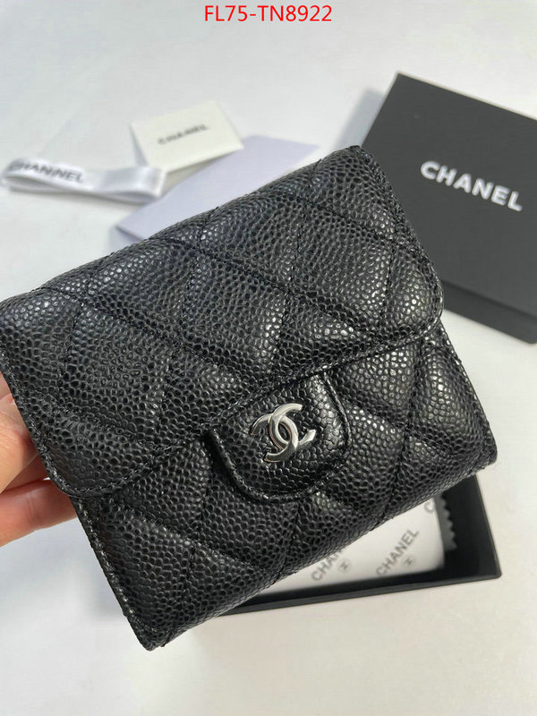 Chanel Bags(4A)-Wallet-,ID: TN8922,$: 75USD