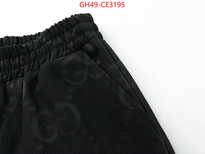 Clothing-Gucci,luxury fake , ID: CE3195,$: 49USD