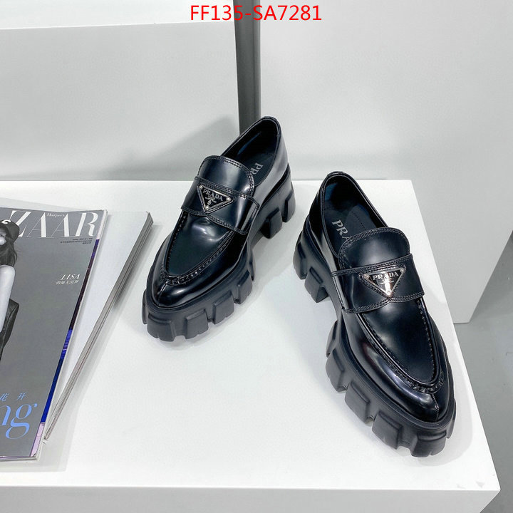 Women Shoes-Prada,fake , ID: SA7281,$: 135USD