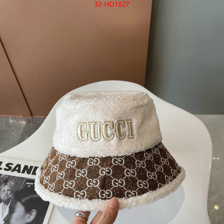 Cap (Hat)-Gucci,new designer replica , ID: HO1827,$: 32USD