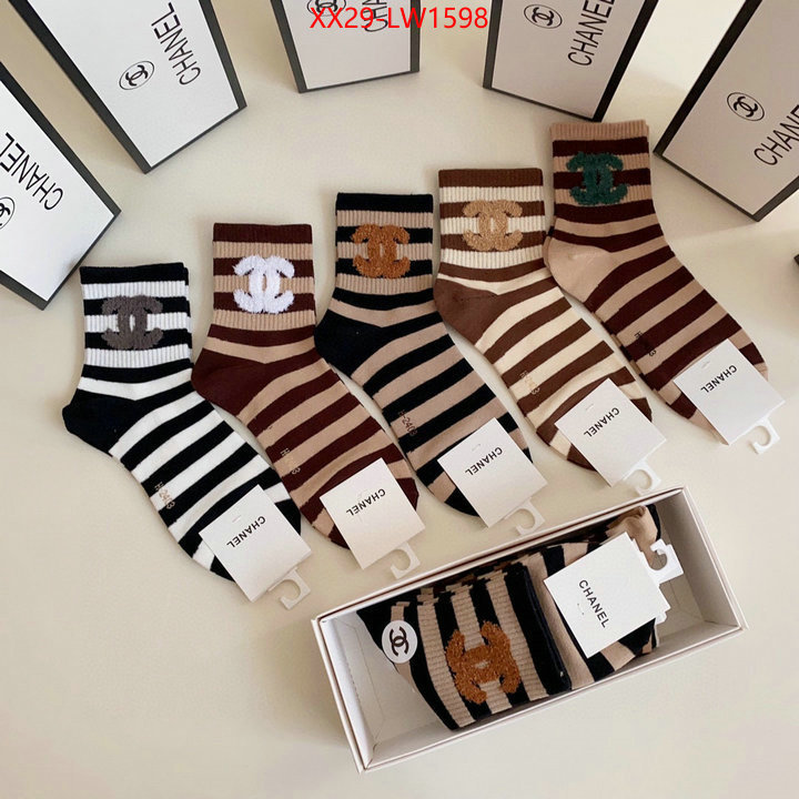 Sock-Chanel,best website for replica , ID: LW1598,$: 29USD
