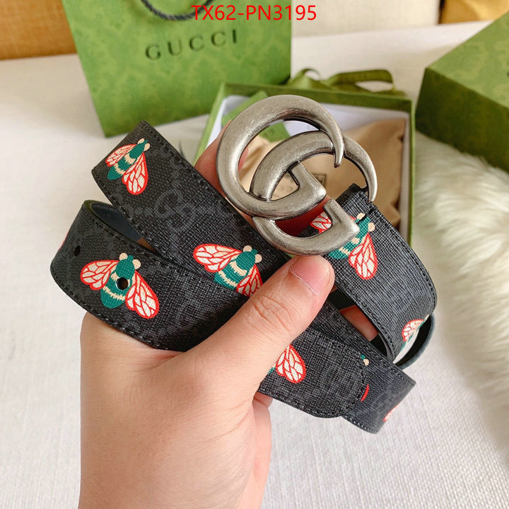 Belts-Gucci,fake , ID: PN3195,$: 62USD