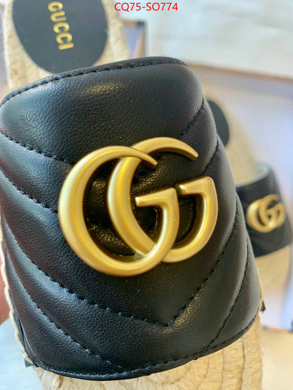 Women Shoes-Gucci,where to find best , ID: SO774,$: 75USD