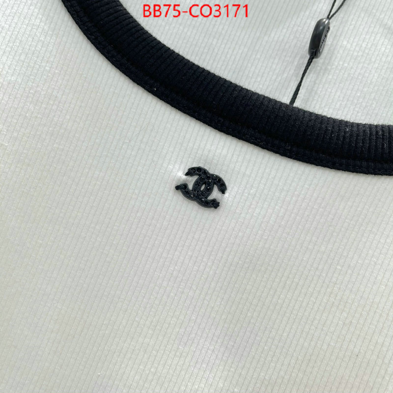 Clothing-Chanel,shop designer , ID: CO3171,$: 75USD