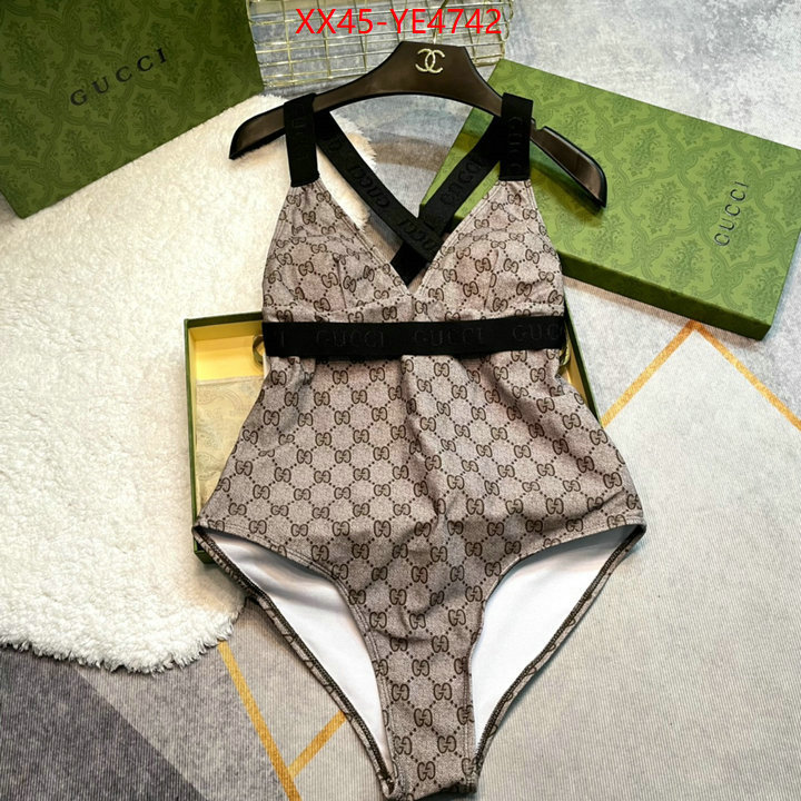 Swimsuit-GUCCI,shop designer , ID: YE4742,$: 45USD