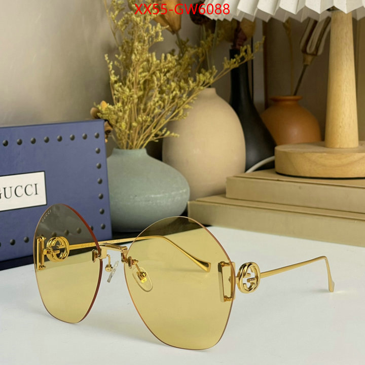 Glasses-Gucci,fashion , ID: GW6088,$: 55USD