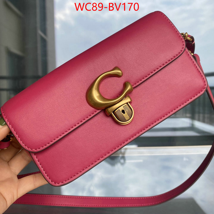 Coach Bags(4A)-Handbag-,2023 replica ,ID: BV170,$: 89USD